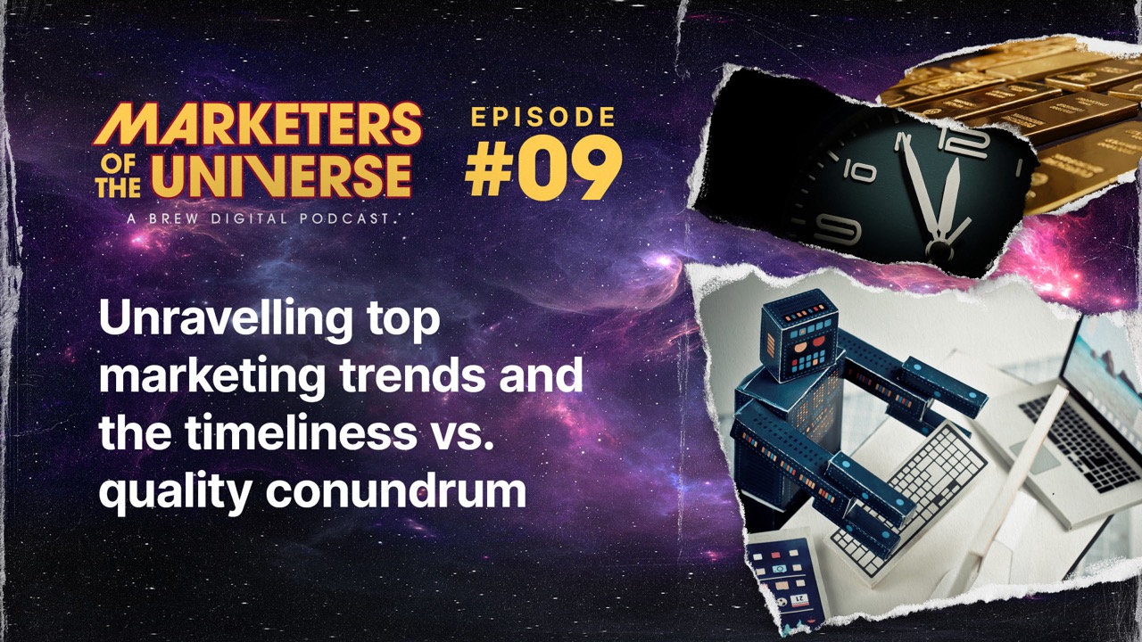 Beyond AI: Unravelling top marketing trends and the timeliness vs. quality conundrum